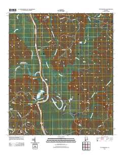 Tattlersville 2011 topographic map thumbnail