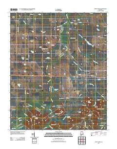 Town Creek 2011 topographic map thumbnail