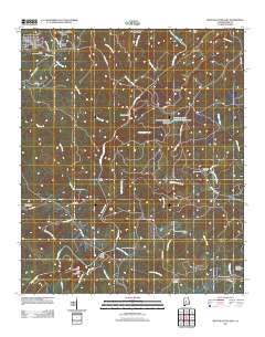 West Blocton East 2011 topographic map thumbnail
