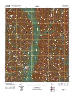 Whatley 2011 topographic map thumbnail