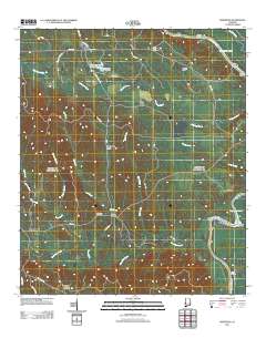 Whitfield 2011 topographic map thumbnail