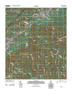 York 2011 topographic map thumbnail