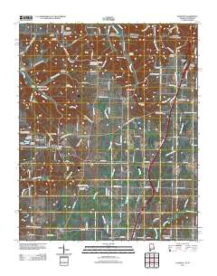 Elkmont 2011 topographic map thumbnail
