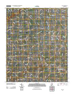 Fyffe 2011 topographic map thumbnail