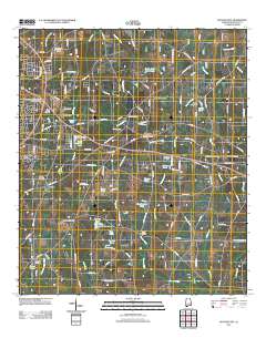 Dothan East 2011 topographic map thumbnail