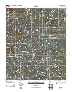 Douglas 2011 topographic map thumbnail