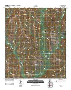 Josie 2011 topographic map thumbnail