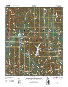Lake Lurleen 2011 topographic map thumbnail