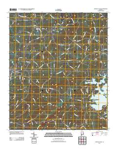Lineville East 2011 topographic map thumbnail