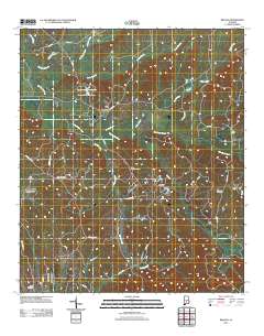 Braggs 2011 topographic map thumbnail