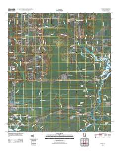 Coden 2011 topographic map thumbnail
