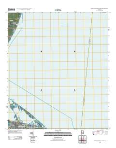 Little Dauphin Island 2011 topographic map thumbnail
