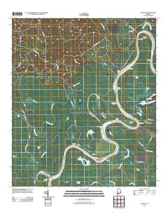Carlton 2011 topographic map thumbnail