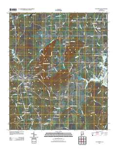 Columbiana 2011 topographic map thumbnail