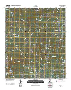 Dexter 2011 topographic map thumbnail
