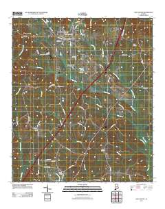Fort Deposit 2011 topographic map thumbnail