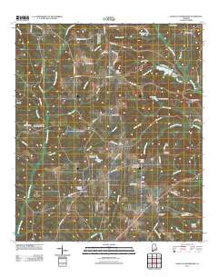 Danleys Crossroads 2011 topographic map thumbnail