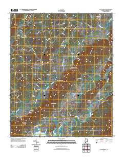 Gaylesville 2011 topographic map thumbnail