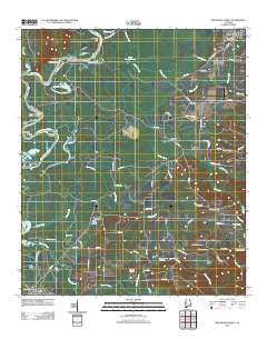 Moundville West 2011 topographic map thumbnail