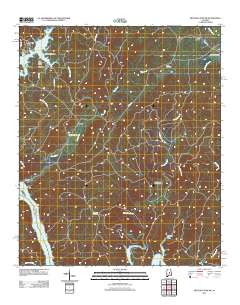 Mitchell Dam NW 2011 topographic map thumbnail