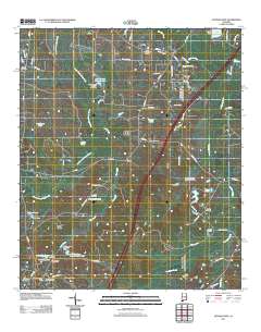 Letohatchee 2011 topographic map thumbnail