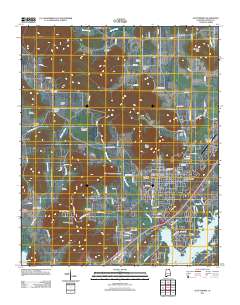 Scottsboro 2011 topographic map thumbnail