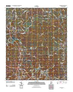Brookside 2011 topographic map thumbnail