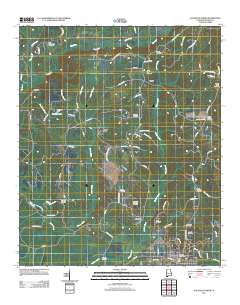 Aliceville North 2011 topographic map thumbnail