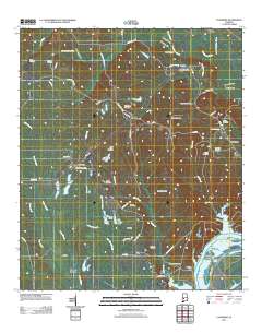 Catherine 2011 topographic map thumbnail
