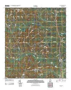 Calvert 2011 topographic map thumbnail