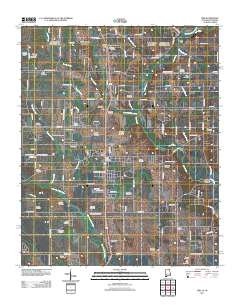 Fisk 2011 topographic map thumbnail