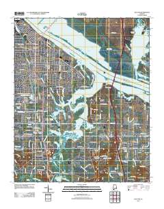 Decatur 2011 topographic map thumbnail