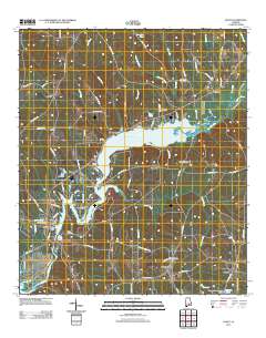 Gantt 2011 topographic map thumbnail