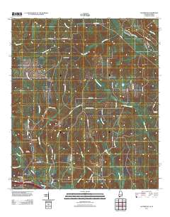 Gateswood 2011 topographic map thumbnail