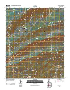 Cox Gap 2011 topographic map thumbnail