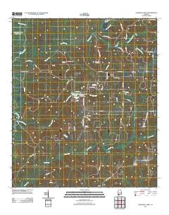 Citronelle West 2011 topographic map thumbnail