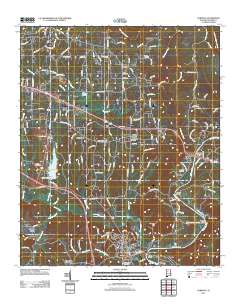 Cordova 2011 topographic map thumbnail