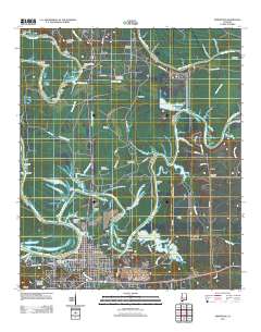 Demopolis 2011 topographic map thumbnail