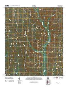Hinton 2011 topographic map thumbnail