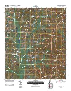 Lawrenceville 2011 topographic map thumbnail