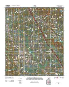 Jemison East 2011 topographic map thumbnail