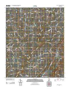 Holly Pond 2011 topographic map thumbnail