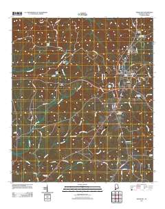 Grove Hill 2011 topographic map thumbnail