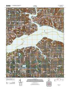 Killen 2011 topographic map thumbnail