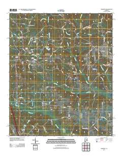 Marbury 2011 topographic map thumbnail