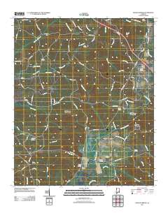 Henson Springs 2011 topographic map thumbnail