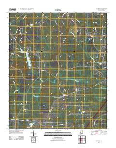 Cusseta 2011 topographic map thumbnail