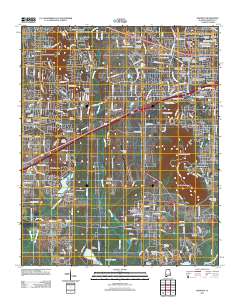 Madison 2011 topographic map thumbnail