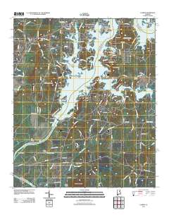 Laniers 2011 topographic map thumbnail