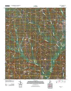 Perote 2011 topographic map thumbnail